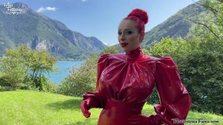 FetiliciousFans SiteRipPt 2Red Latex Blouse 1-9