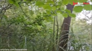 Bitchy StepDaughter TEASING Her StepDad in the Forest Gets What She Deserves-5