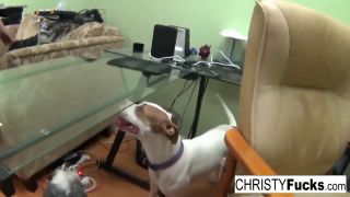 Christy Mack,Kirsten Price - Sexy hotties Christy and Kirsten fuck each other silly-5