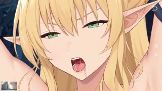 Blonde Big Tits repost A busty blonde elven fucked by goblins - loop queen-8