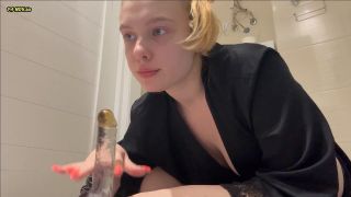 Juice Lussie - Verrückter blowjob mit viel Speichel 1080P - Amateur-5