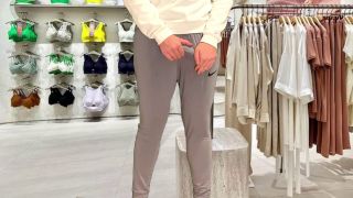 Shemale Crossdresser Flashes And Masturbates In Public Store Wearing Se-1