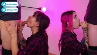 video 33 Zirael Rem – Blowjob After School Foursome POV, samantha mack femdom on teen -7