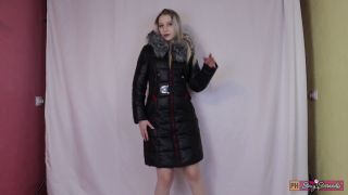 A Teen Girl Is Just Dancing In A Down Jacket  No Porn Video For Down Jacket Lovers 1080p-7