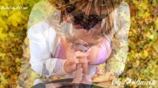adult xxx video 2 Insanely erotic handjob in autumn park – Olga_Sunrise - foot - feet porn sara jay foot fetish-5