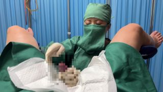 porn clip 4 Doctor Yukino – Handjob in a Japanese doctor Yuris surgical gown | joi | femdom porn femdom cunnilingus-5