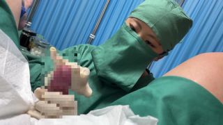 porn clip 4 Doctor Yukino – Handjob in a Japanese doctor Yuris surgical gown | joi | femdom porn femdom cunnilingus-6