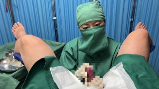 porn clip 4 Doctor Yukino – Handjob in a Japanese doctor Yuris surgical gown | joi | femdom porn femdom cunnilingus-8