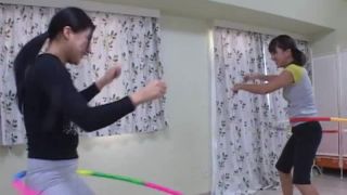 [hotspanker.com] Yoga And Hula-hoop - The instructor Chihiro to give Spanking-6