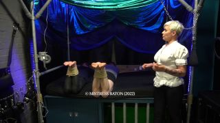 MISTRESS BATON - Double Bondage & Bastinado.-6