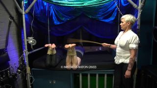 MISTRESS BATON - Double Bondage & Bastinado.-7