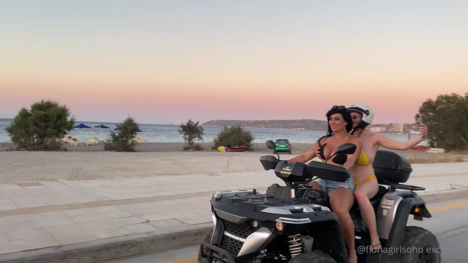 FionaGirlSoho () Fionagirlsoho - little something of me and beth messing around on our quads 03-09-2020