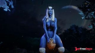 [GetFreeDays.com] In a beautiful, atmospheric forest, the knight fucks the draenei girl hard Porn Stream November 2022-5