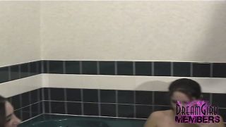 These Two Chicks Came Over &amp; Got Naked In My Tub.-6