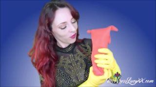 MistressLucyXX Rubber Glove JOI - Preview - Rubber Fetish-6