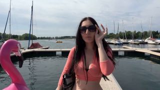 ALINA Gets Fucked On A Pedal Boat And Gets CUMSHOT In Her Mouth-0