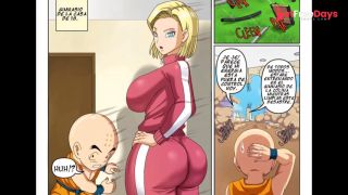 [GetFreeDays.com] Android 18 Fucking Everyone at the Gym Hiding from Her Husband - Dragon Ball Z Porn Sex Video March 2023-0