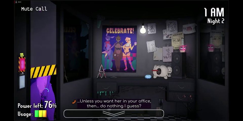 Big Dick No Commentary Five Nights at Fuzzboobs - Nights 1, 2 and 3