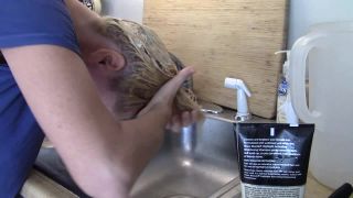 Pt 1 BuddahsPlayground - Beer Shampoo Hair Washing-2