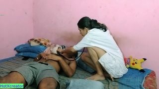 Sexy doctor checking his big penis hot hindi sex indian puffy ....-2