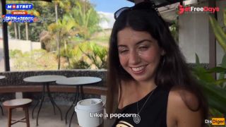 [GetFreeDays.com] Blowjob in a Public Toilet Starbucks and Cumwalk - She drinks coffee with cum on face among people Sex Clip May 2023-8