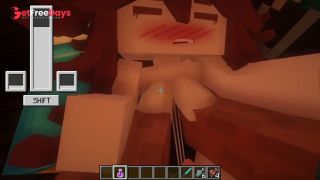 Gooning on Luna Jenny Mod Minecraft-0