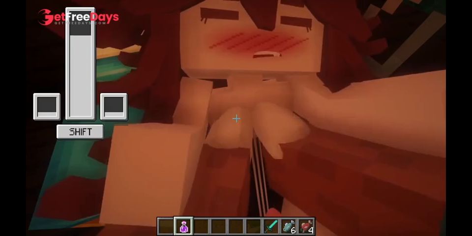 Gooning on Luna Jenny Mod Minecraft