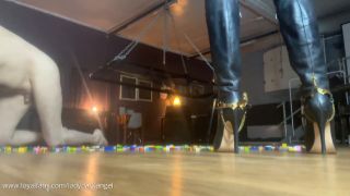  LoyalFans: Lady Darkangel - Lego Crawling For My Boots  Humiliation   Humiliation-2