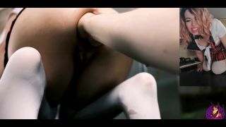 Dismoralica extreme Anal Fist With dildo lost in ass Down...-8