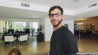 Annabelle Rey Black Hottie Satisfied By White Dick - Ebony-1