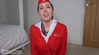 adult xxx clip 19 leg cast fetish Goddess Elouise - Air Hostess Mind Fuck, pov on femdom porn-1