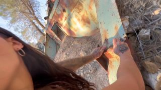 Onlyfans - Spraying Milk, Sucking Dick And Getting My Dirty MILF Ass Creampied In An Old Mine Shaft Alynova1 - Onlyfans-8