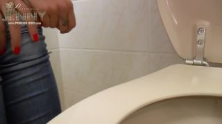 fat femdom Princess Jenny – Toiletslave – You Will Clean That Up Now – Toilet Slavery, Human Toilet, humiliation on pov-4