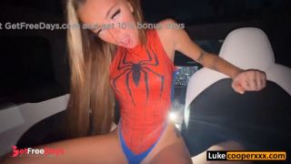 [GetFreeDays.com] Hot Perfect Ass Amateur Fucking In Back Seat - Spiderman Porn Clip March 2023-8