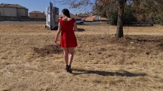 Dom & Whores Butt Plug Next To Busy Road ¦ Flashing Tits And Ass In Public - 1080p-4