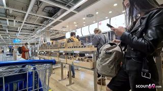 German-Scout FFM Threesome in Public Furniture Shop FullHD-9