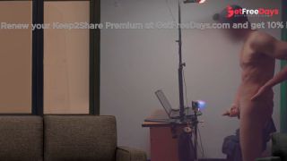 Str8 daddy watching porn in the stepsons room xxx CUMSHOT-6