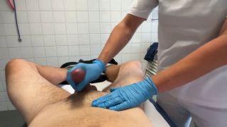 Hd Porn Medical cock milking - nurse jerks off the sperm 5 times in a row-4