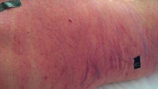 Lady Scarlet - Whipping Lying In Bed.-9