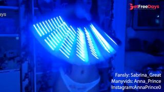 Nude Fan Flow Private Light Show-2