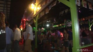Partying Amateurs Get Naked In Public During Spring Break Foot!-1