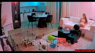 Reallifecam - Elli Blows Bf In Kitchen Have Sex From Behinde On The Table And Play While Watching Tv On Sofa 22.09.2024 - Amateur-9