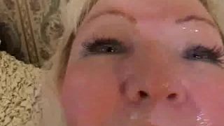 [HotSpanker.com] Cum facial for this chunky mature xf-9