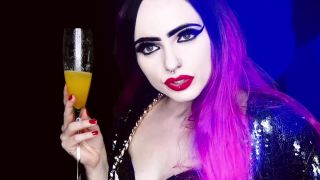 xxx video clip 39 latex femdom Empress Poison – Stay in and CHUG, jerkoff encouragement on fetish porn-6