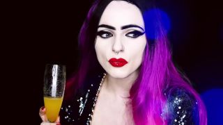 xxx video clip 39 latex femdom Empress Poison – Stay in and CHUG, jerkoff encouragement on fetish porn-7