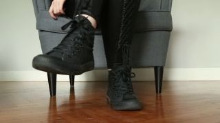 free online video 22 giantess foot fetish Mistress Lucifer — Lick The Bottom Of My Shoes And Thank Me — THE CHURCH OF LUCYFER, beautiful feet on fetish porn-0