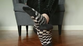 free online video 22 giantess foot fetish Mistress Lucifer — Lick The Bottom Of My Shoes And Thank Me — THE CHURCH OF LUCYFER, beautiful feet on fetish porn-3