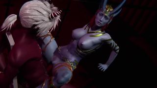 Big Tits The she-devil Mizara Fucks in a nightclub with a Demon.-5