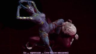 Big Tits The she-devil Mizara Fucks in a nightclub with a Demon.-7