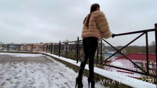 [K2S.CLUB] My Latex Baby - Svetlana - In Winter In A Vinyl Catsuit - FullHD 1080P-2